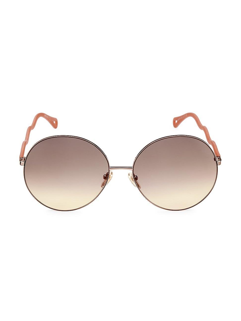 Womens Noore 62MM Round Sunglasses Product Image