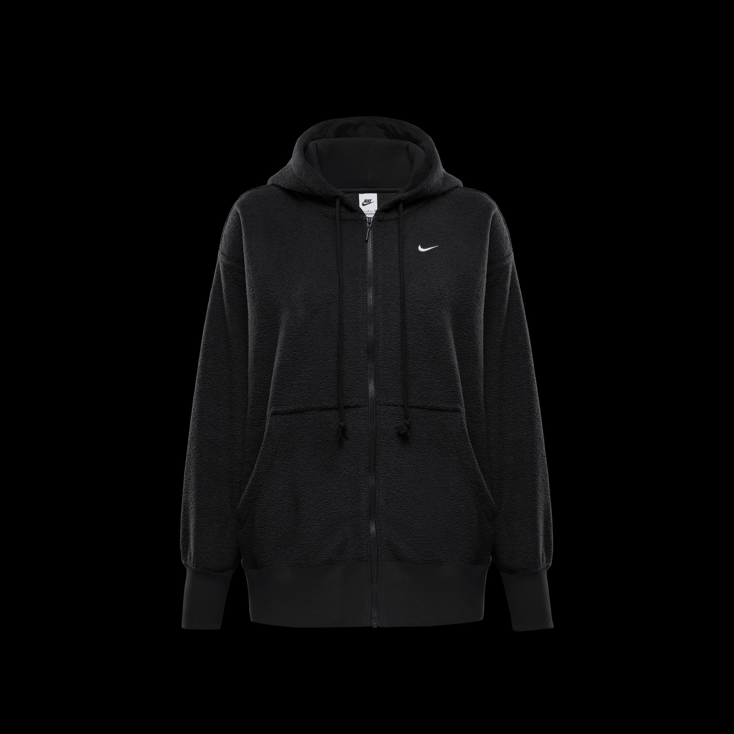 Women's Nike Sportswear Phoenix Plush Oversized Cozy Fleece Full-Zip Hoodie Product Image