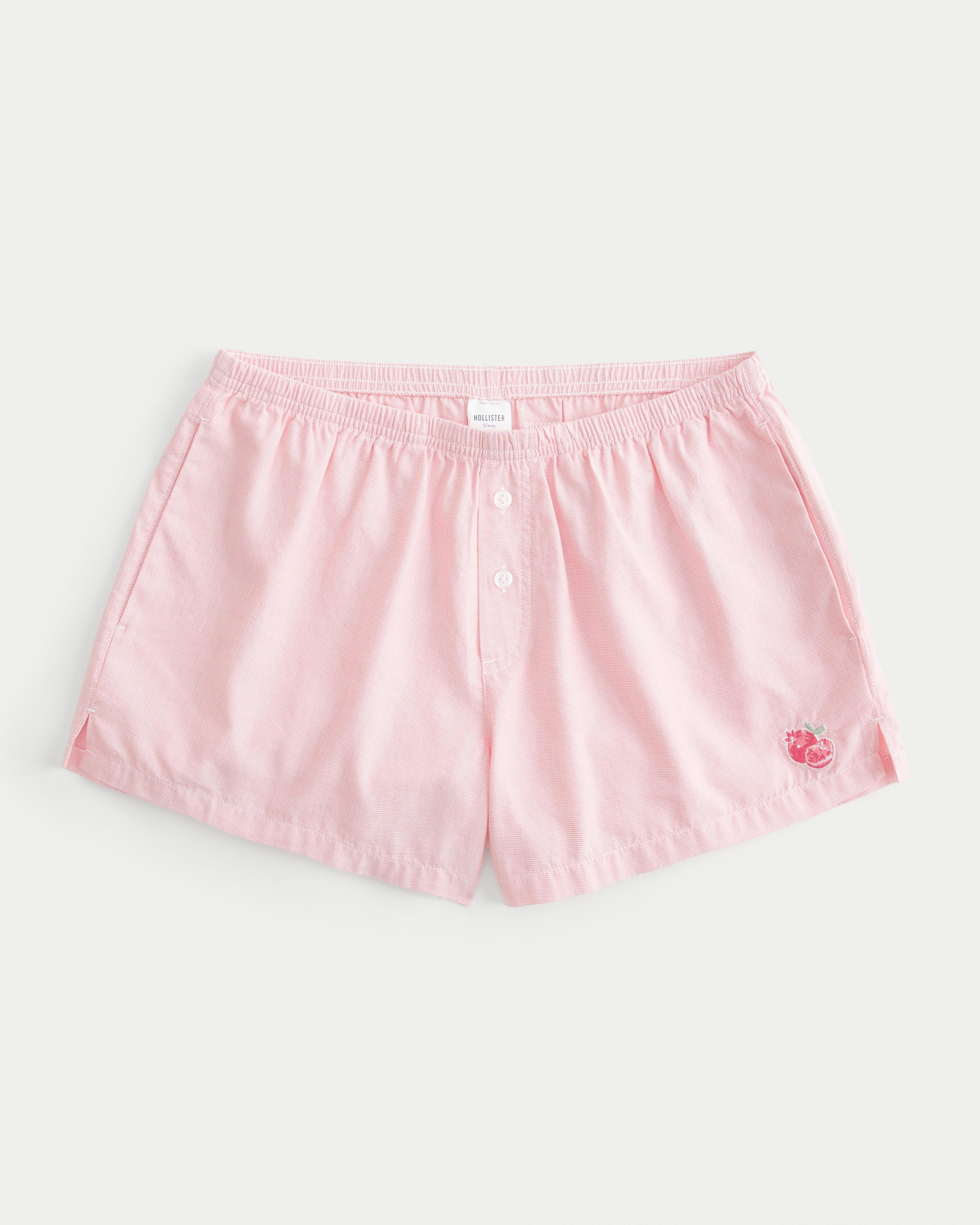 Cotton Pajama Shorts Product Image