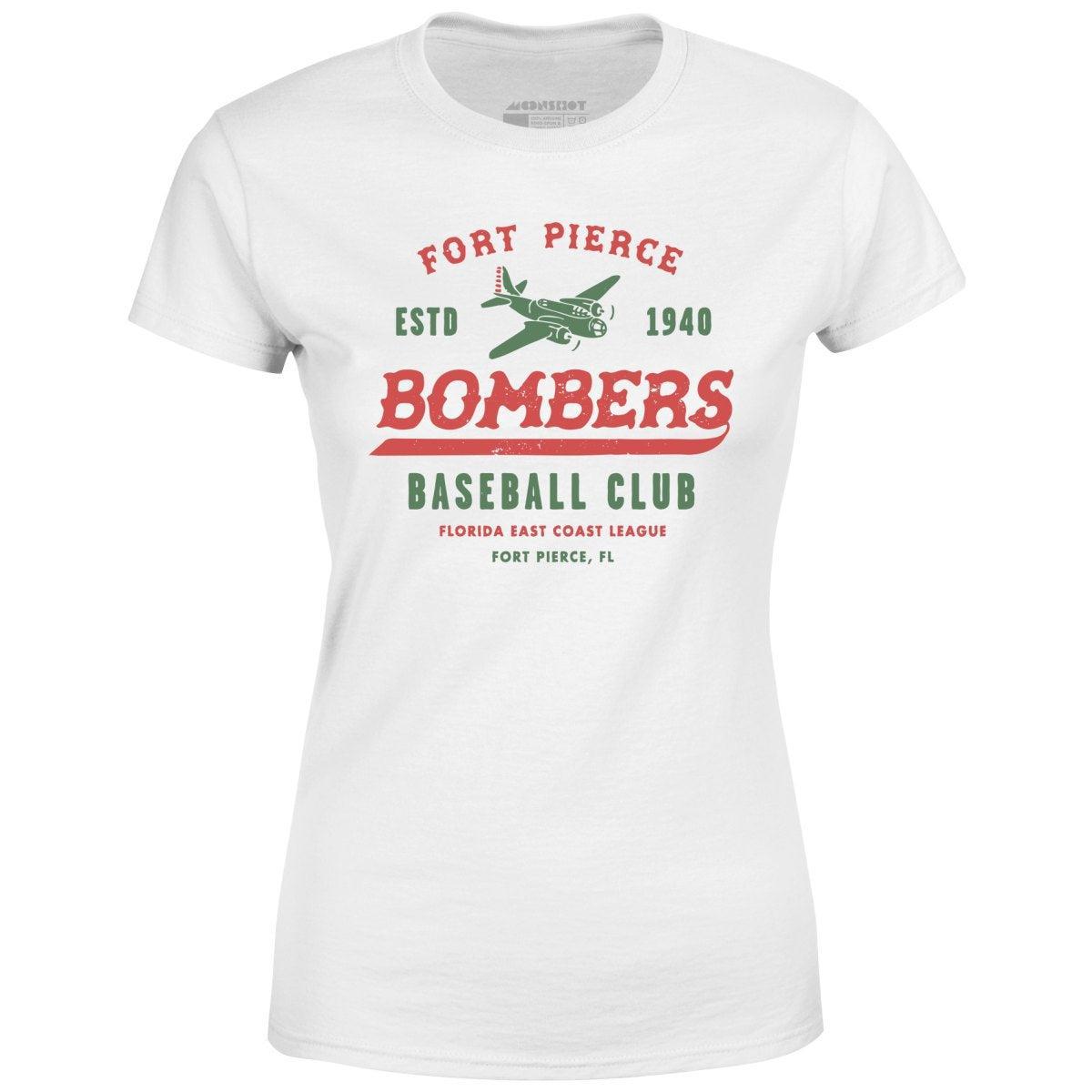 Fort Pierce Bombers - Florida - Vintage Defunct Baseball Teams - Women's T-Shirt Female Product Image