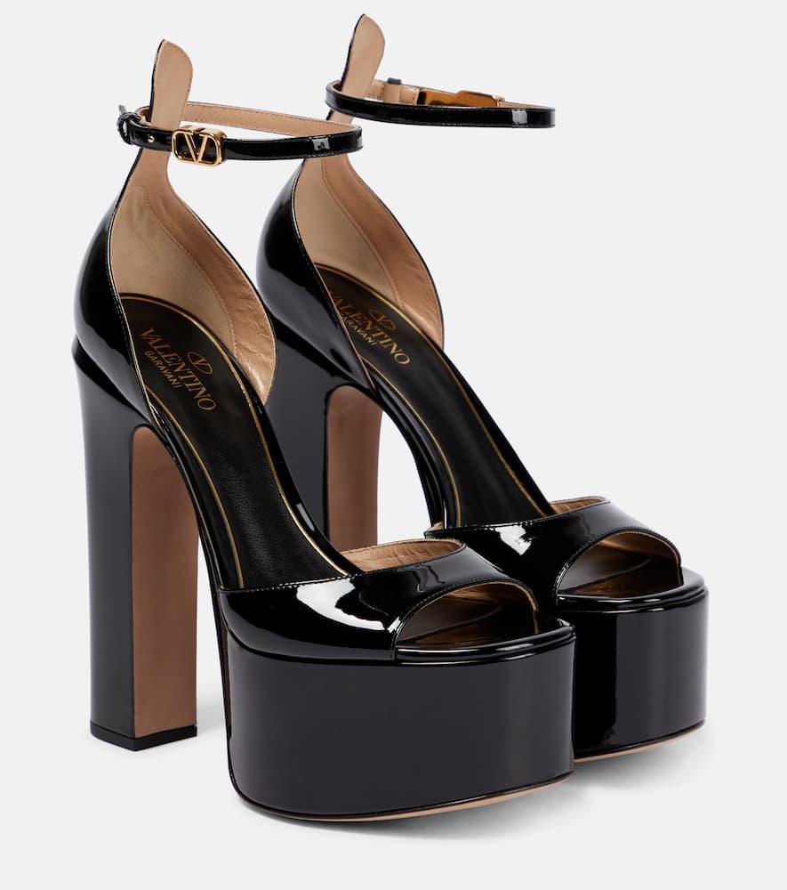 VALENTINO GARAVANI Platform Open-toe Sandals In Black Product Image