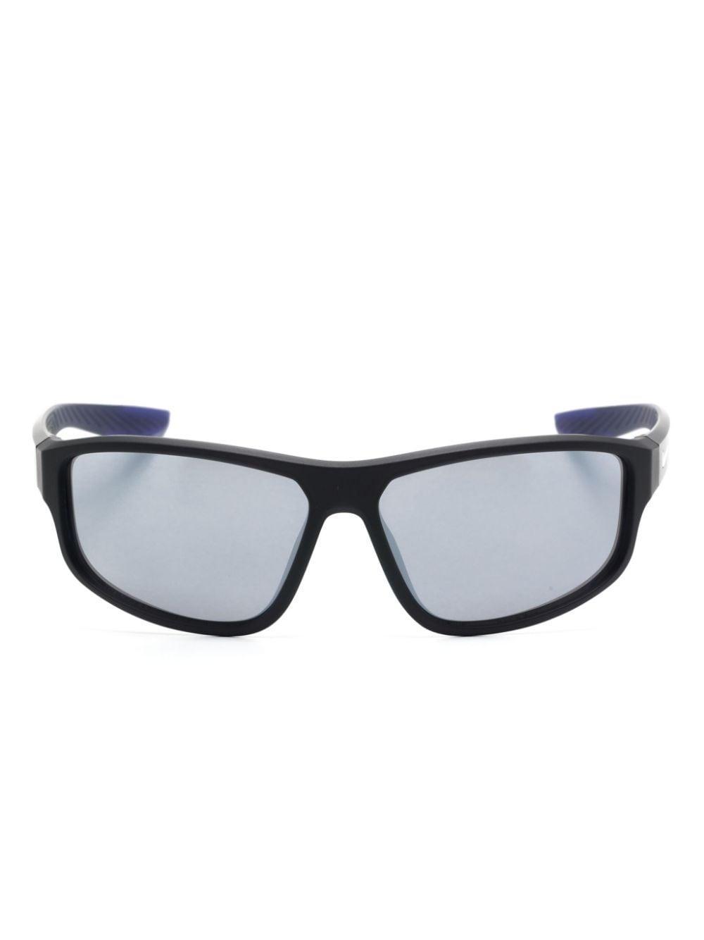 Brazel Fuel Rectangle-frame Sunglasses In Black Product Image