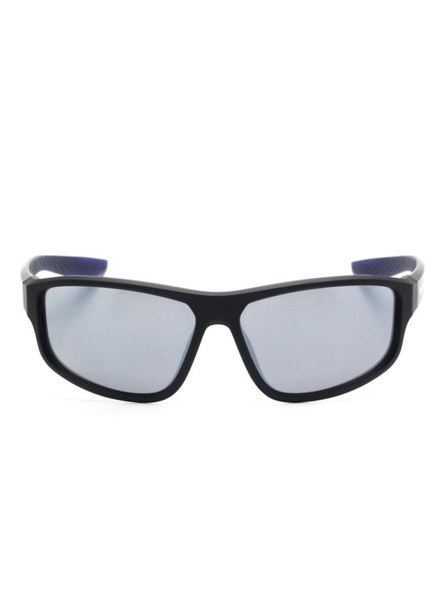 Brazel Fuel Rectangle-frame Sunglasses In Black Product Image