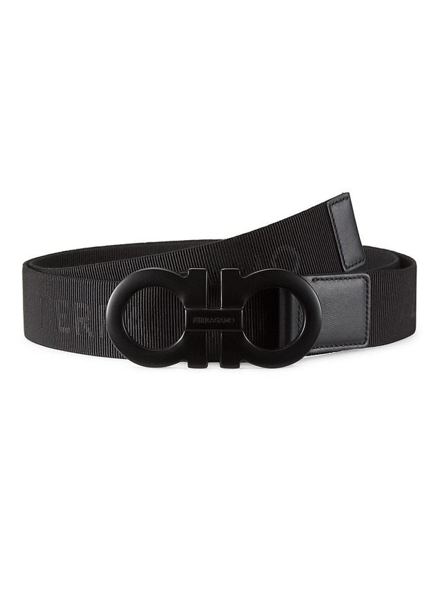 Mens Gancini Buckle Nylon Belt Product Image