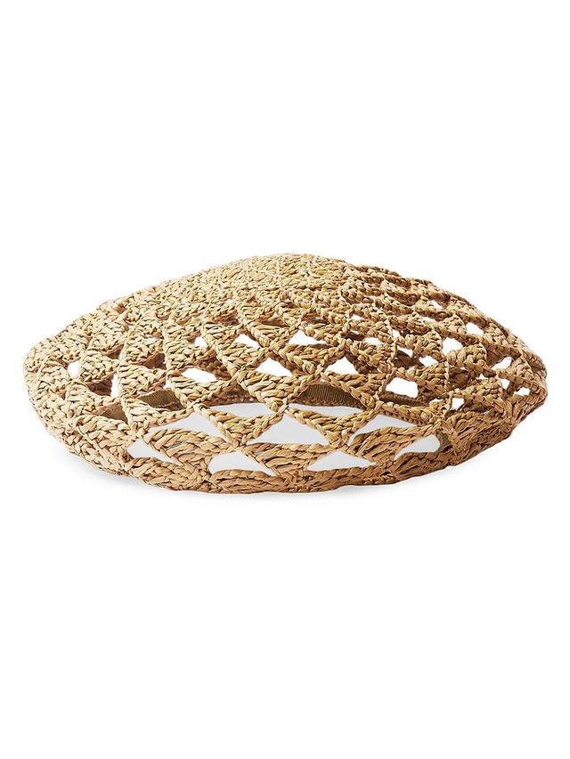 Womens Woven Fabric Beret Product Image