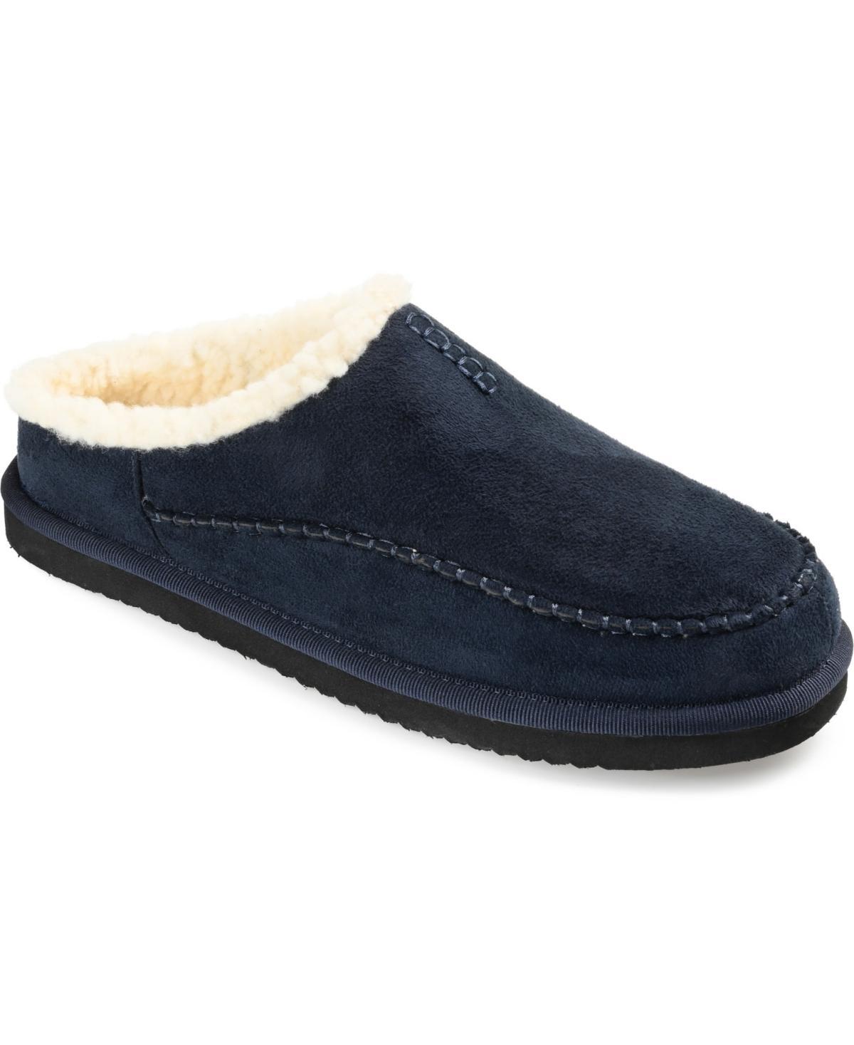 Vance Co. Lavell Mens Sherpa Clog Slippers Product Image