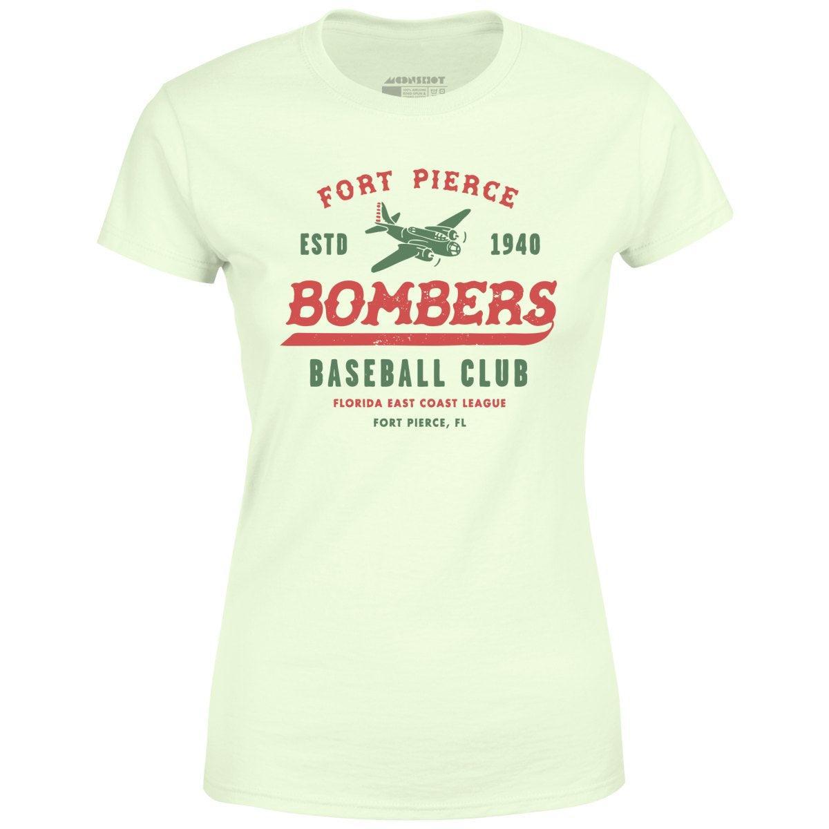 Fort Pierce Bombers - Florida - Vintage Defunct Baseball Teams - Women's T-Shirt Female Product Image