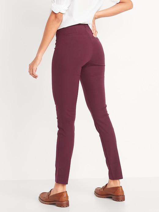 High-Waisted Pixie Skinny Ankle Pants Product Image