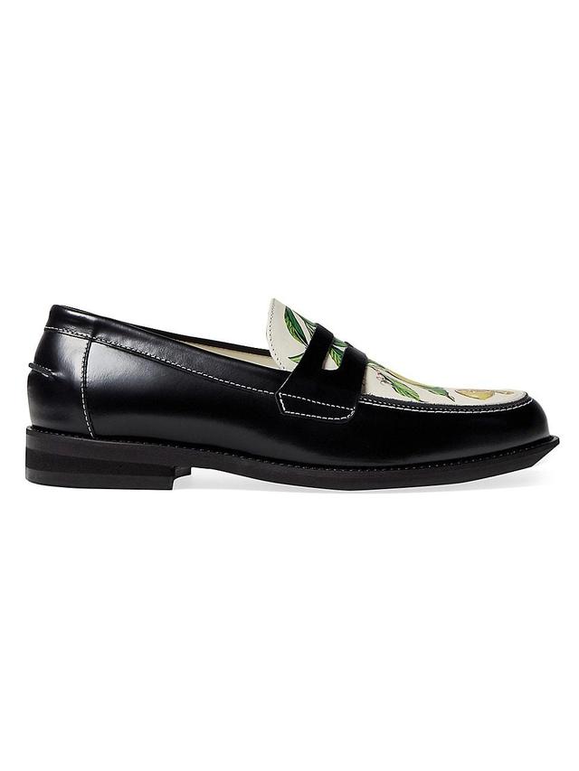 Mens Wilde Lemon Penny Loafers Product Image