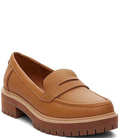 TOMS Cara Platform Penny Loafer Product Image