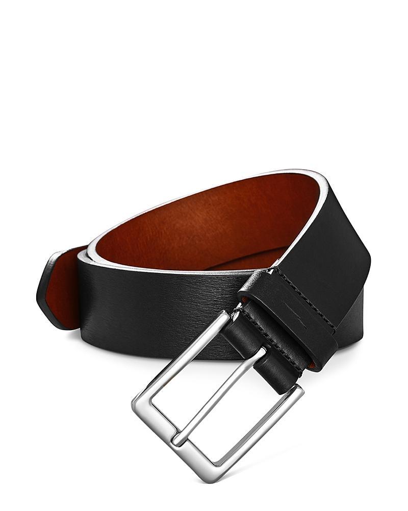 Shinola Lightning Bolt Keeper Leather Belt Product Image