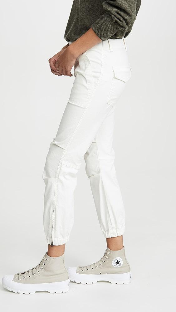 Nili Lotan Cropped Military Twill Pants | Shopbop Product Image