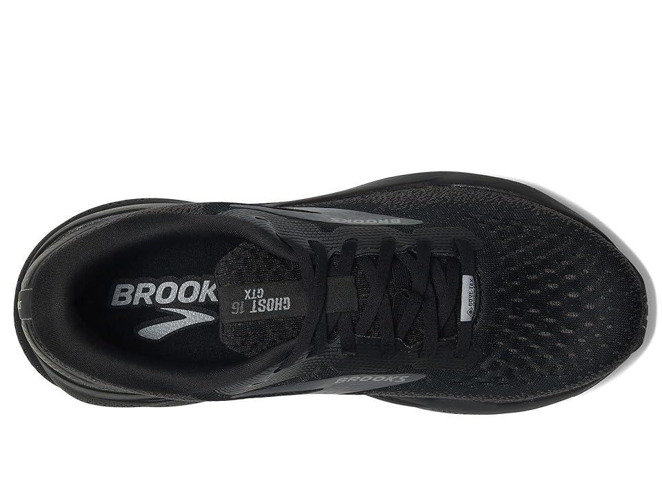 Brooks Ghost 16 GTX Black/Ebony) Men's Running Shoes Product Image