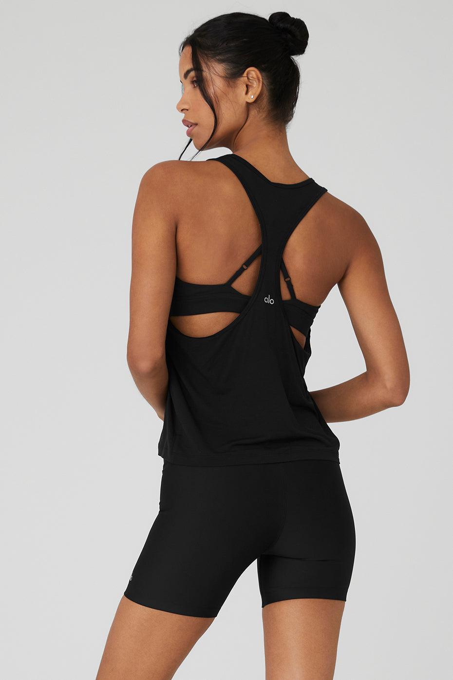 All Day Tank - Black Female Product Image