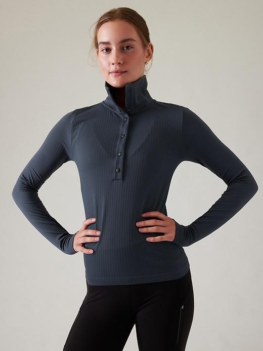 Flurry Seamless Henley Product Image