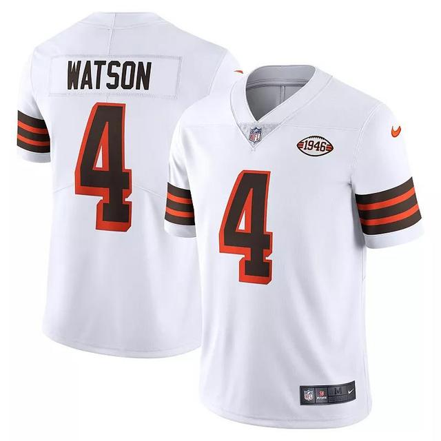 Mens Nike Deshaun Watson Cleveland Browns 2021 Alternate Vapor Limited Jersey Product Image