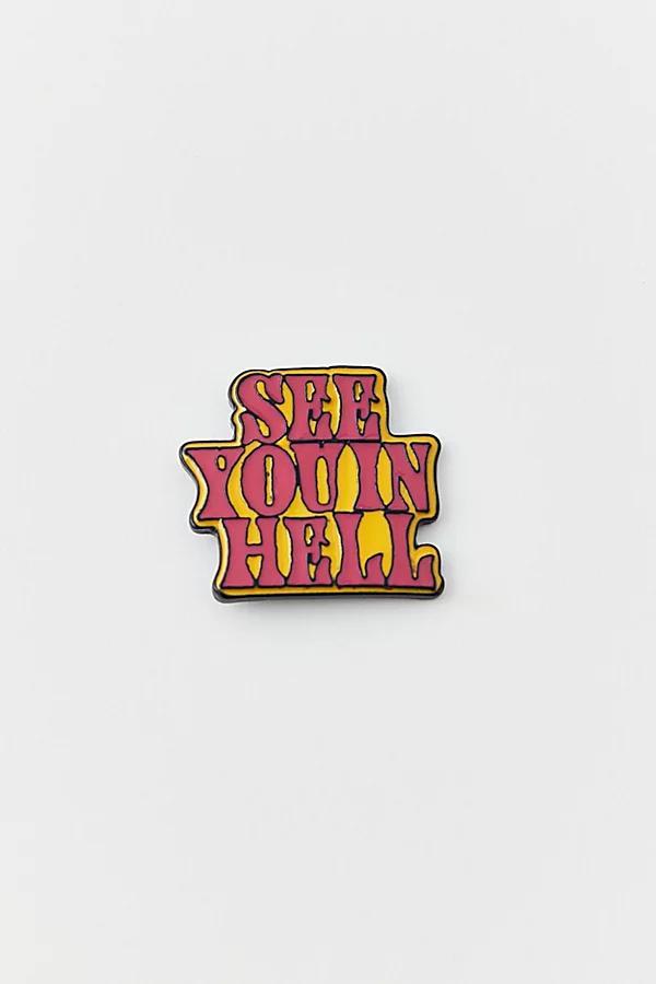 See You Enameled Pin Womens at Urban Outfitters Product Image