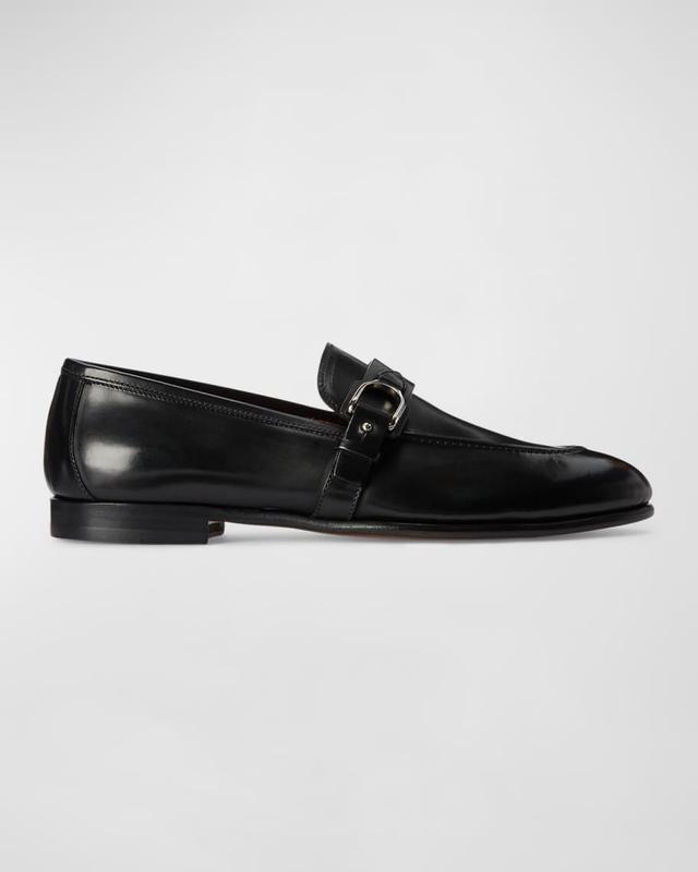 Men's Welington Waxed Calfskin Loafers Product Image