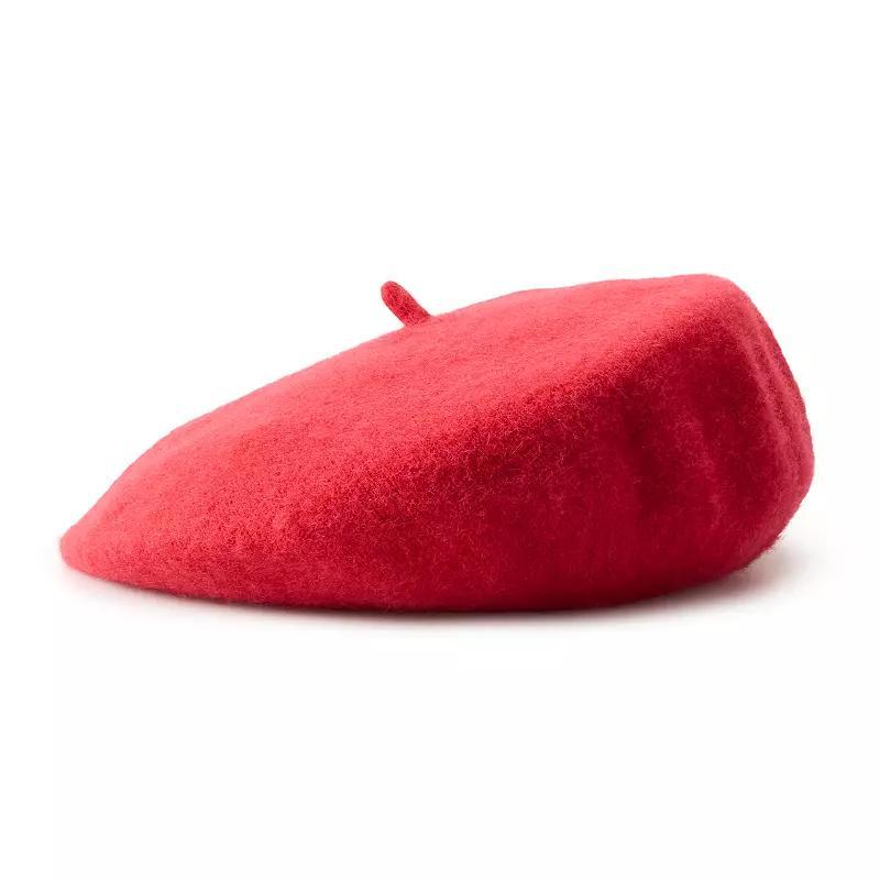 Womens Nine West Wool Blend Beret Product Image