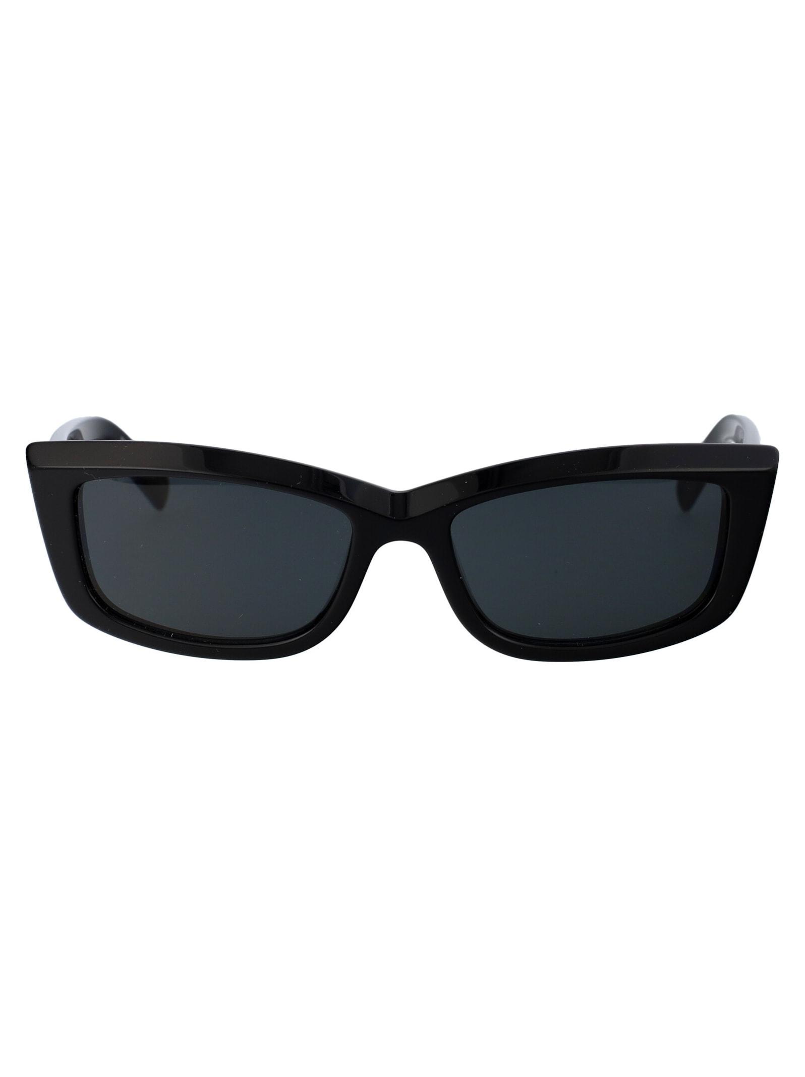 SAINT LAURENT Sl 658 Sunglasses In 001 Black Black Black Product Image