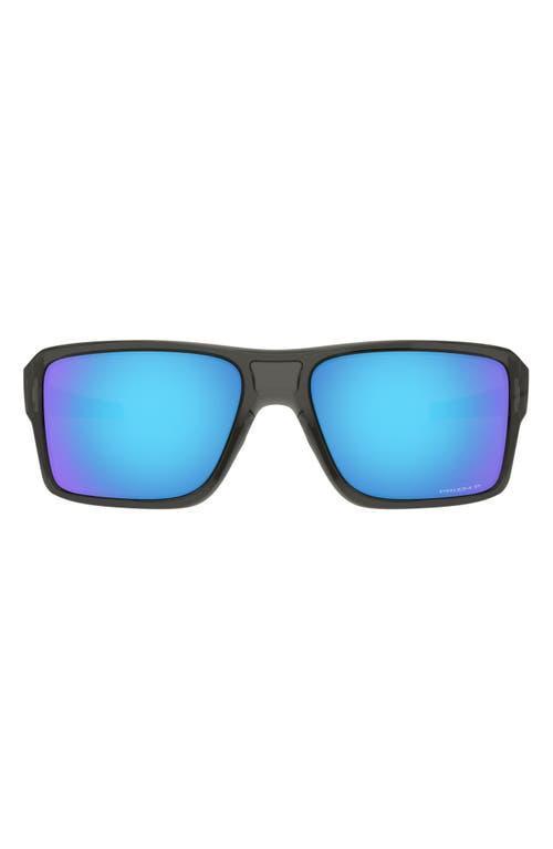 Oakley Double Edge 66mm Prizm Polarized Oversize Wrap Sunglasses Product Image