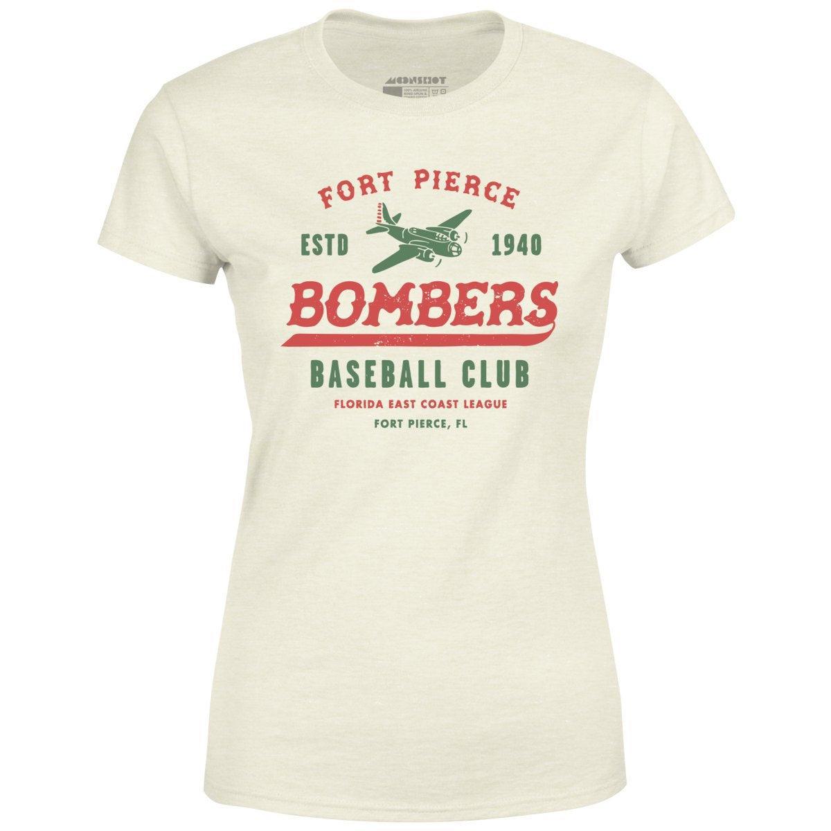 Fort Pierce Bombers - Florida - Vintage Defunct Baseball Teams - Women's T-Shirt Female Product Image