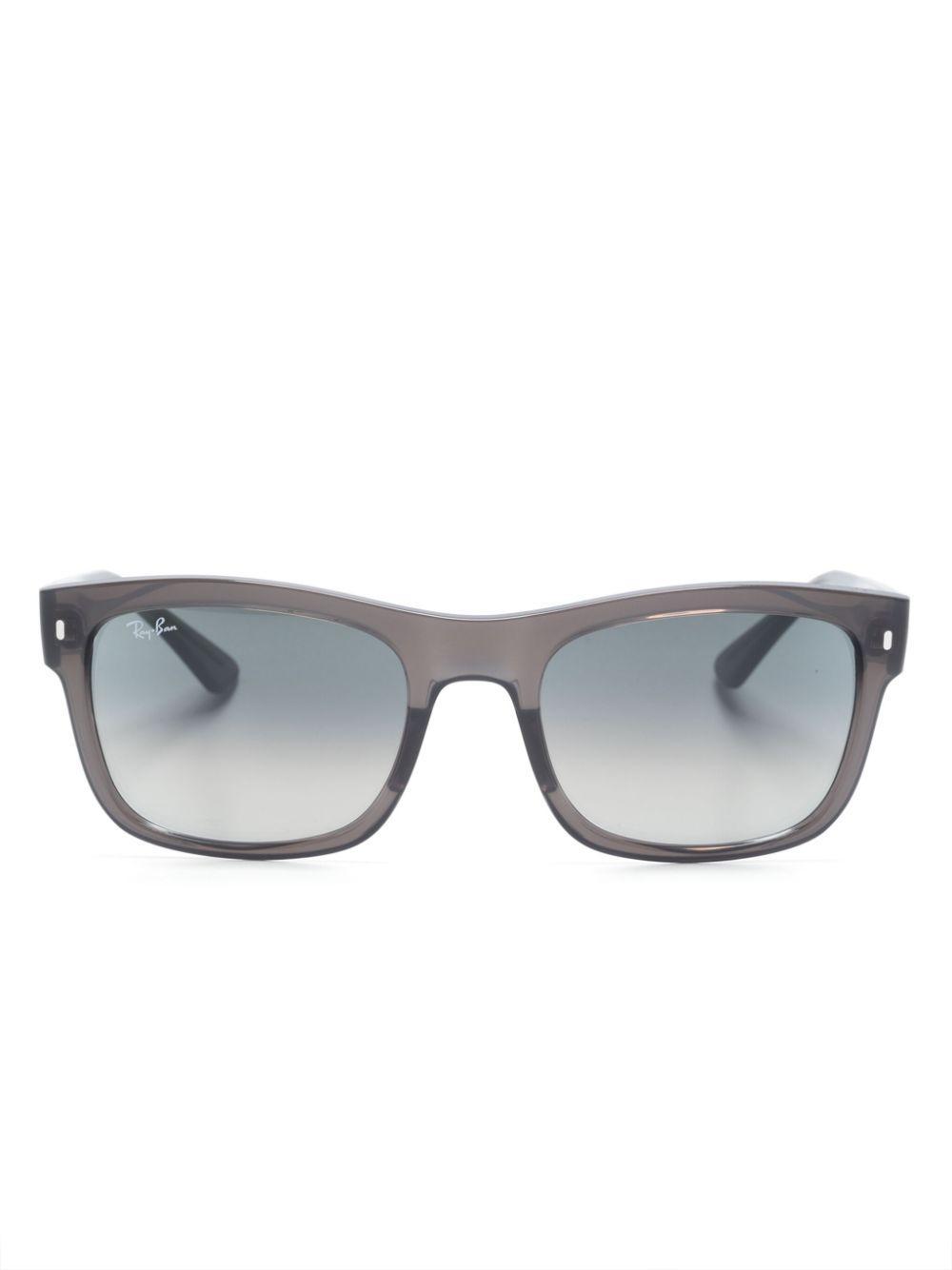 RAY BAN Square-frame Gradient-lenses Sunglasses In Grey Product Image