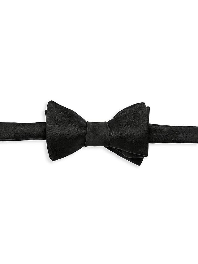 Mens Satin Silk Bow Tie Product Image