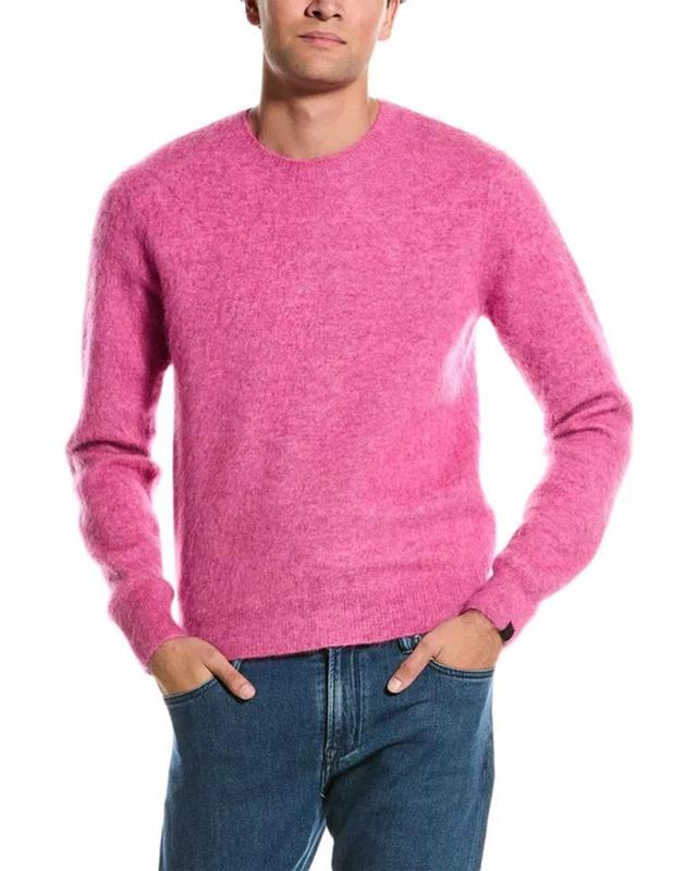 RAG & BONE Dillon Mohair & Wool-blend Sweater In Pink Product Image