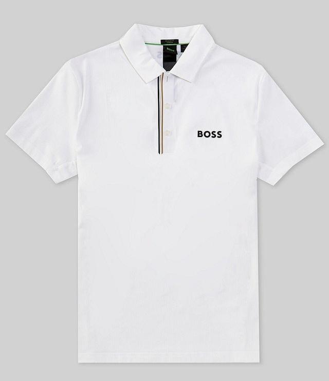 Hugo Boss BOSS Paddytech Pro Performance Stretch Short Sleeve Polo Shirt Product Image