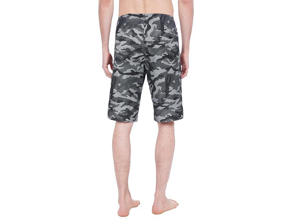 Quiksilver Manic Camo 22 Boardshorts (Black Camo) Men's Swimwear Product Image