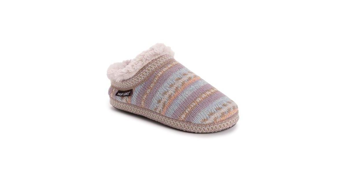 MUK LUKS Colette Womens Bootie Slippers Product Image