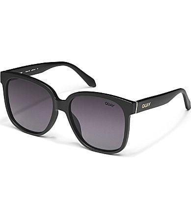 Quay Australia Womens Wide Awake 54mm Square Sunglasses Product Image