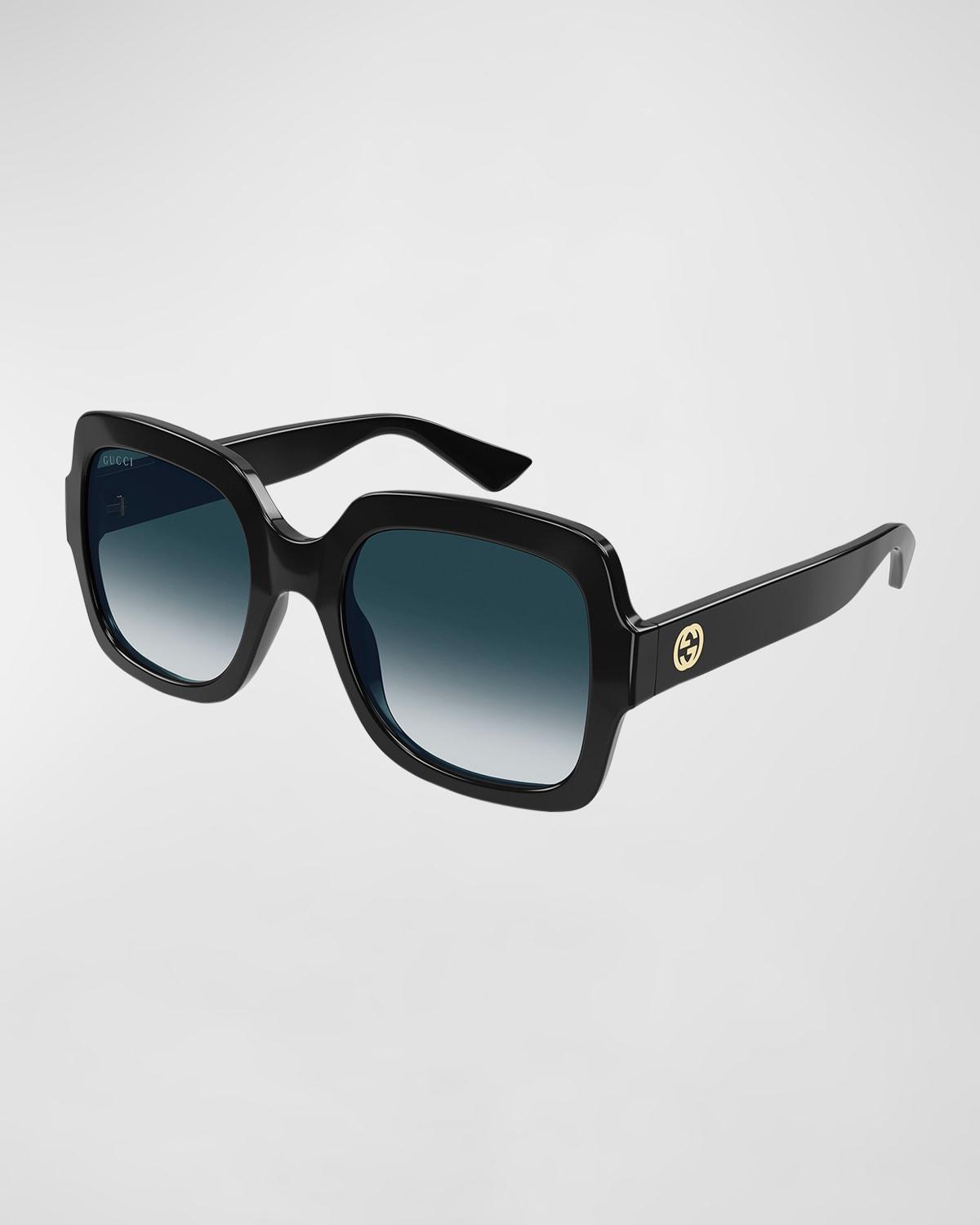 Womens Minimal 54MM Square Sunglasses Product Image