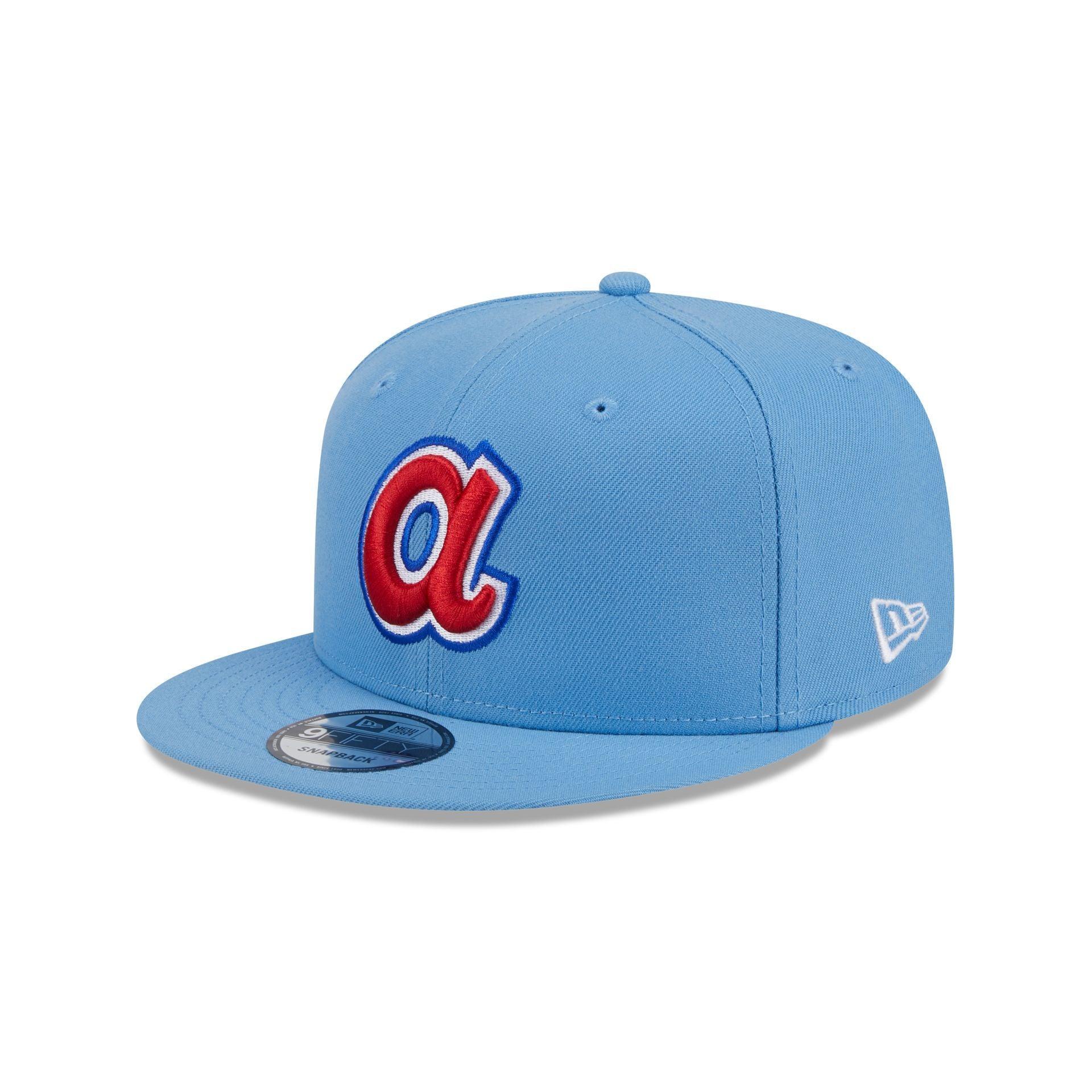 Atlanta Braves Sky Blue 9FIFTY Snapback Hat Male Product Image