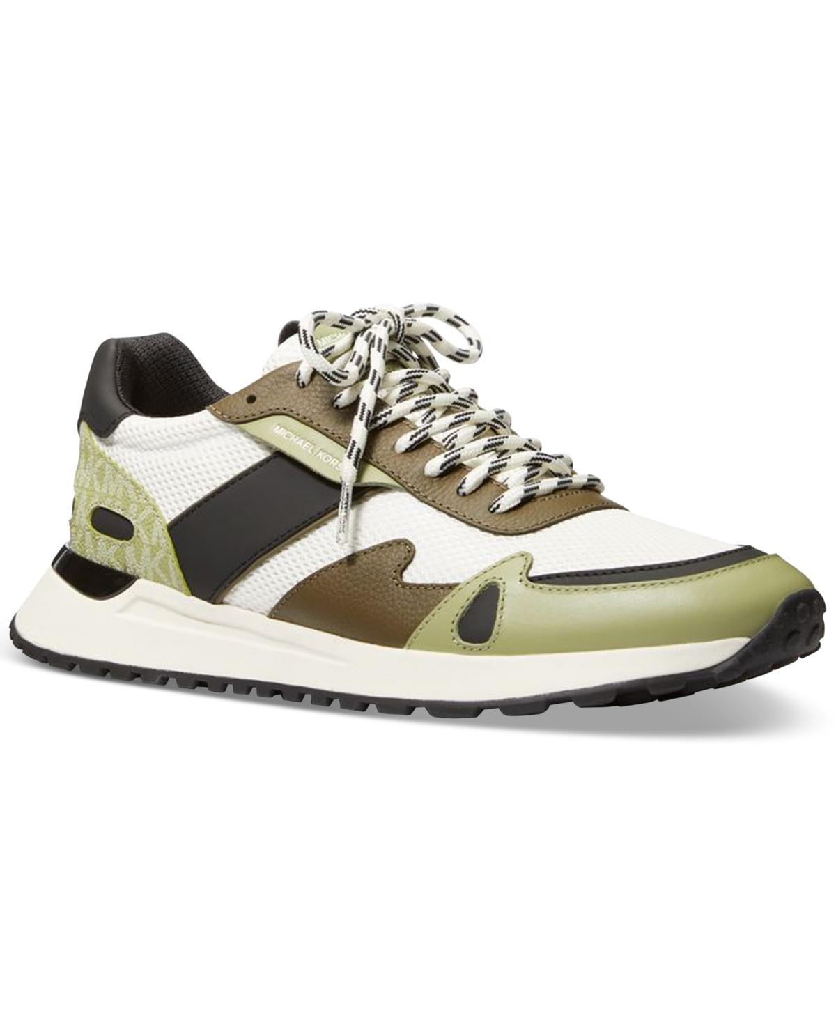 Michael Kors Mens Miles Trainer Logo Sneakers Product Image