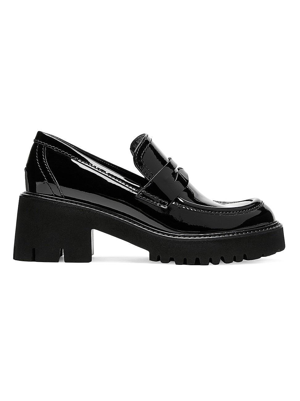 Readmid Patent Leather Penny Loafers Product Image