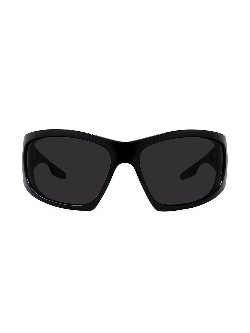 Mens 56MM Mirrored Acetate Sunglasses Product Image