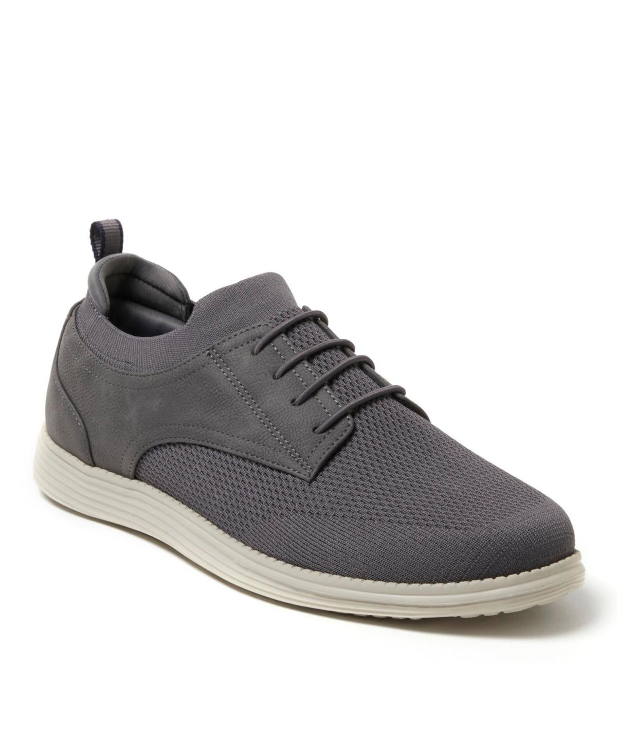 Dearfoams Mens Nash Stretch Knit Oxford Slip On Sneaker Product Image