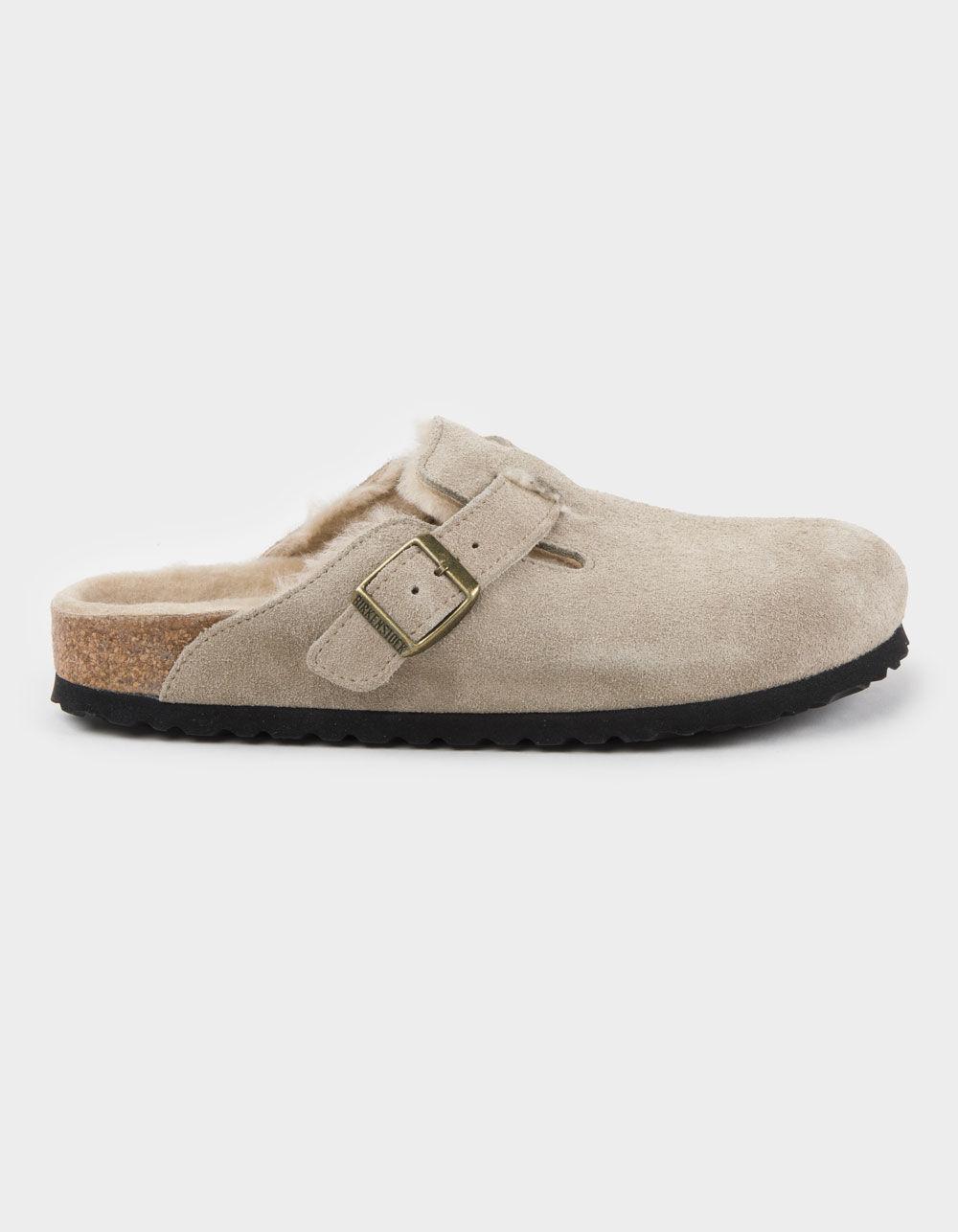 BIRKENSTOCK Boston Shearling Womens Clogs Product Image