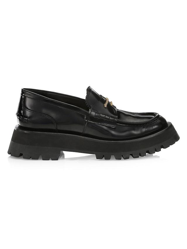 Alexander Wang Carter Lug Loafer in Black Product Image