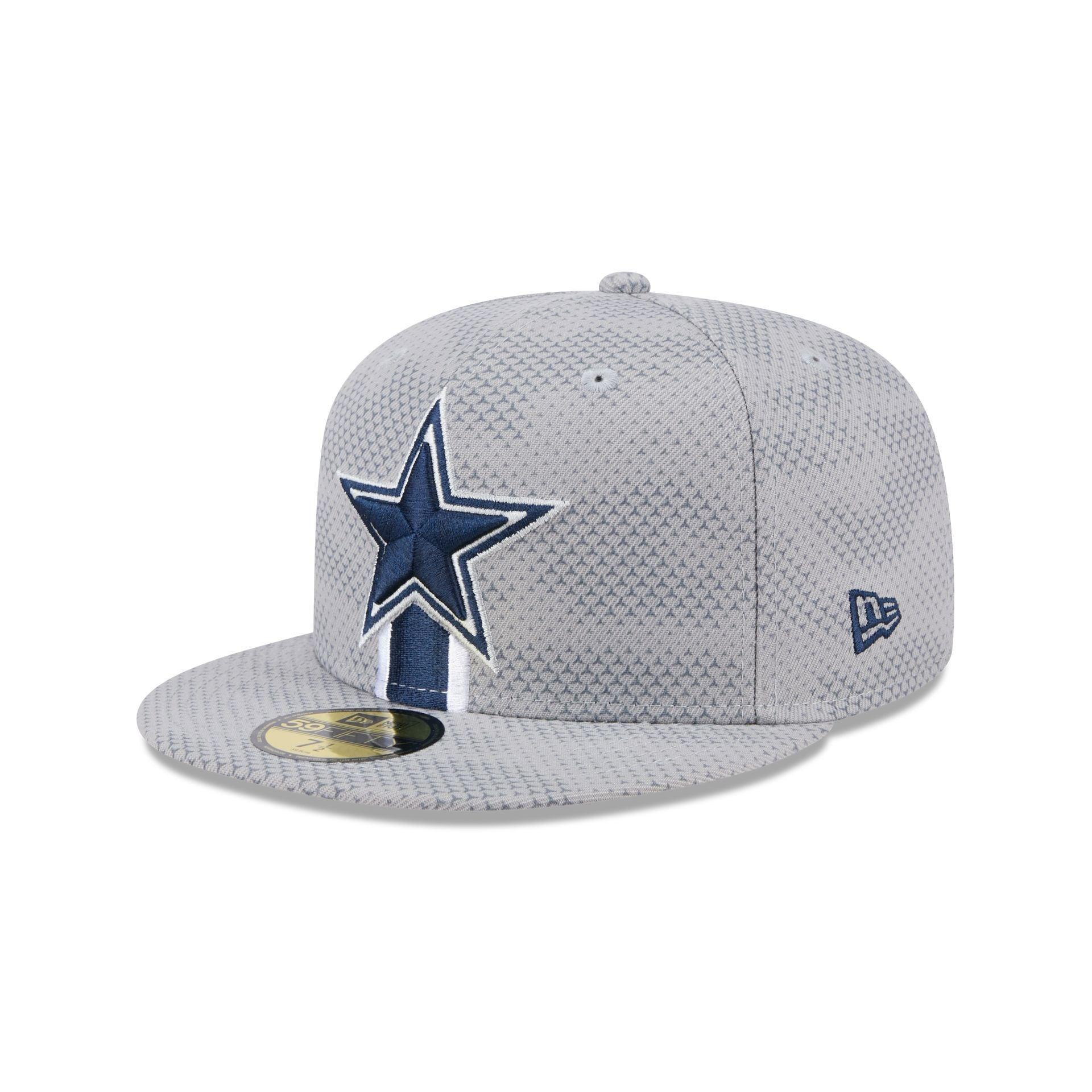 Dallas Cowboys 2024 Sideline Gray 59FIFTY Fitted Hat Male Product Image