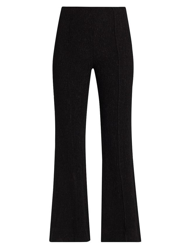 Womens Stretch Crepe Flared Pants Product Image