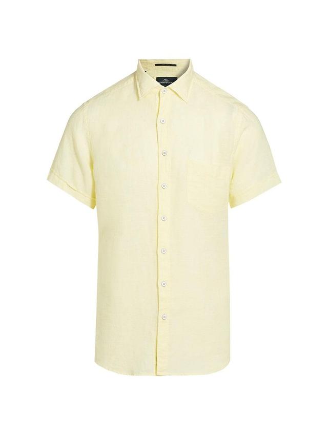 Mens Palm Heights Linen Short-Sleeve Shirt Product Image