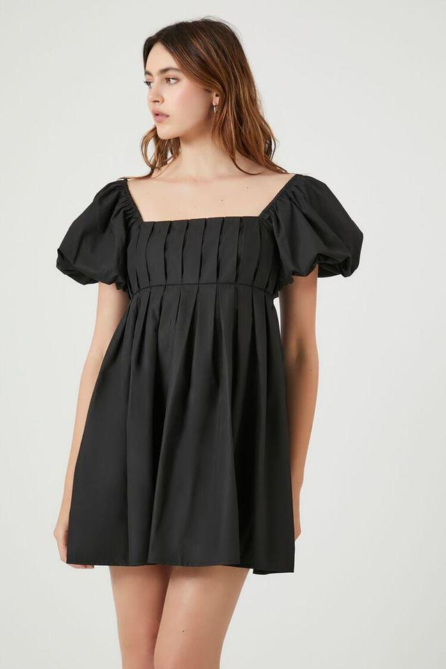 Pleated Babydoll Dress | Forever 21 Product Image