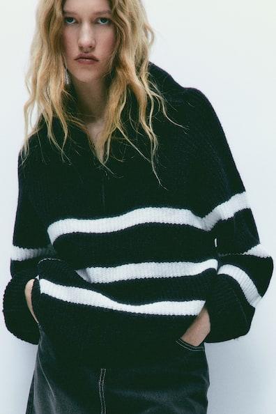 Oversized Half-zip Sweater Product Image