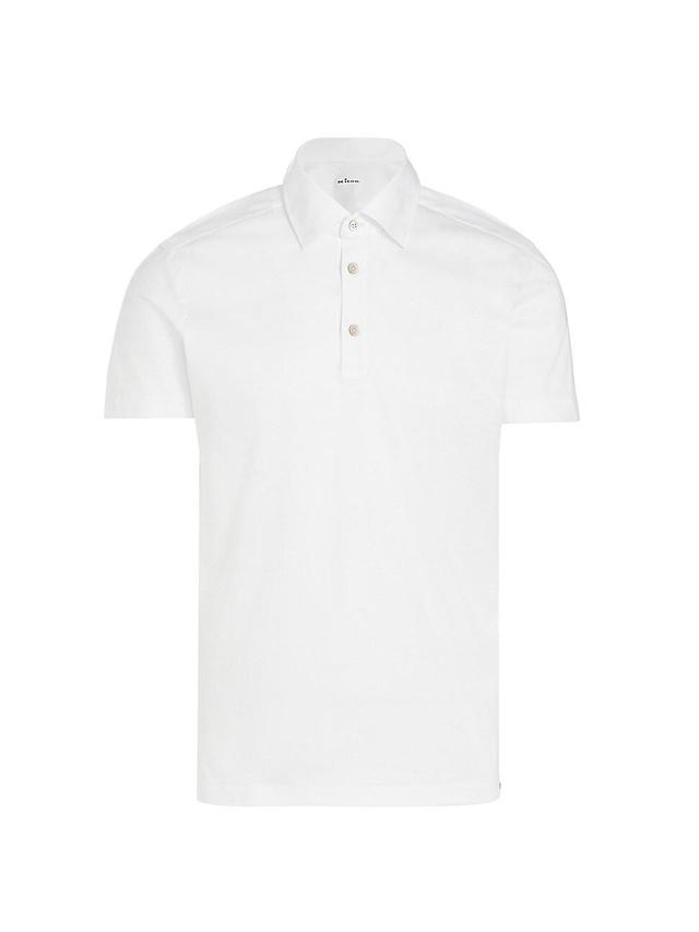 Mens Cotton Polo Shirt Product Image