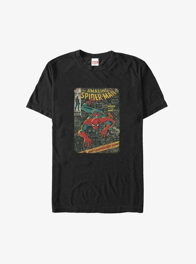 Marvel Spider-Man Spidey Crawl Comic Cover Big & Tall T-Shirt Product Image