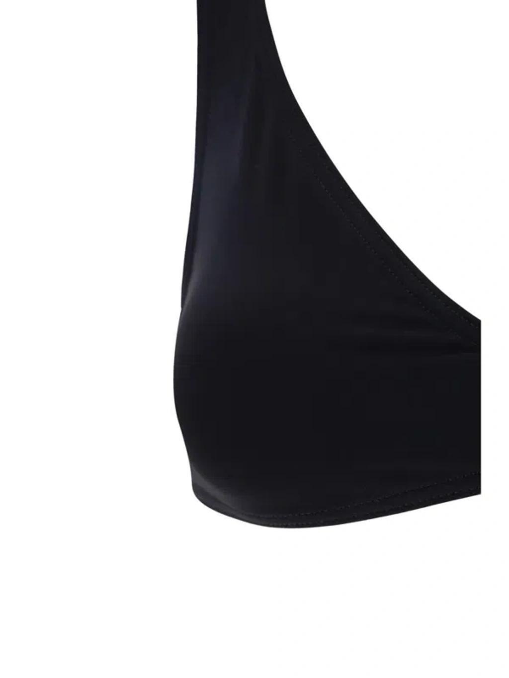 Scoop-neck Bra In Black Product Image