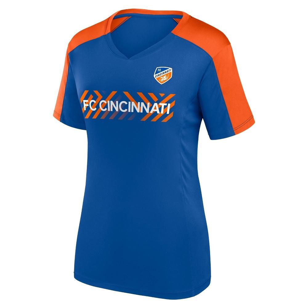 MLS FC Cincinnati Womens Poly Play On Jersey Product Image